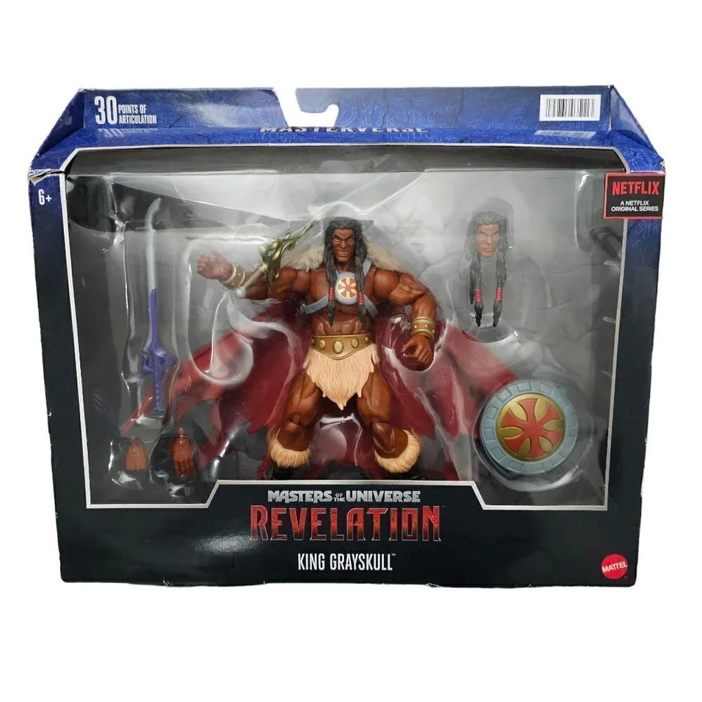🔥Masters Of The Universe Masterverse Revelation King Grayskull Deluxe